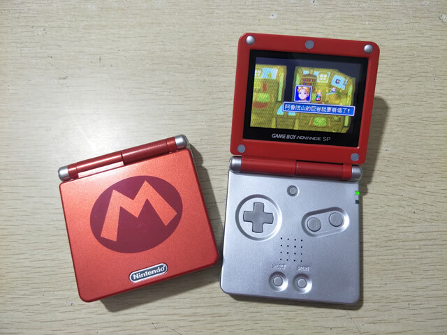olevo小霸王同款gameboygbasp游戏机80后童年怀旧复古老式掌机gba高亮