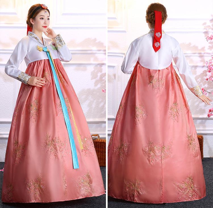 咚憬朝鲜族民族服饰传统韩服女装韩国婚礼古装写真大长今演出服舞蹈服