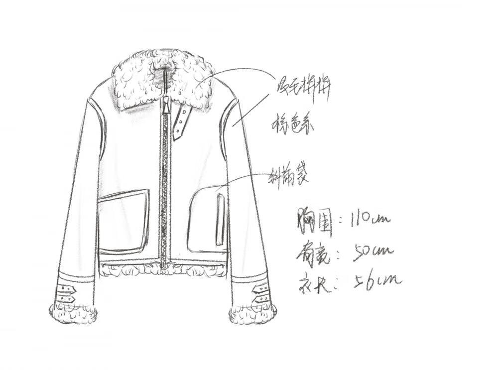 南极人高端进口紫标皮毛一体2021年新款女外套托斯卡纳羊羔毛皮草真皮