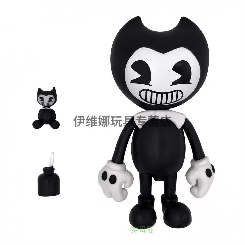 bendyinkmachine班迪与墨水机器印墨机5寸游戏玩具人偶天使第三季