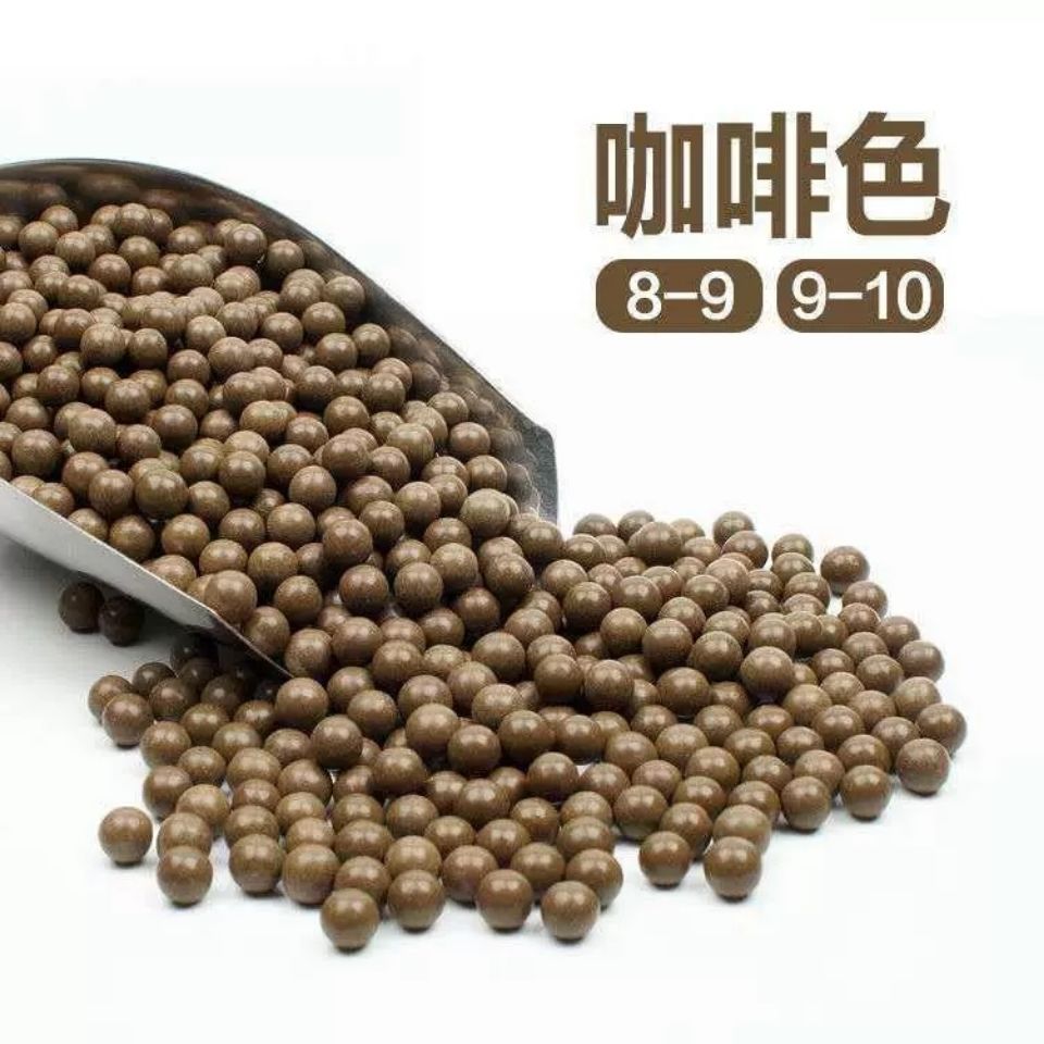 弹弓泥丸安全泥丸8mm9mm10mm弹工钢珠加重磁力泥球超硬陶丸1斤磁力