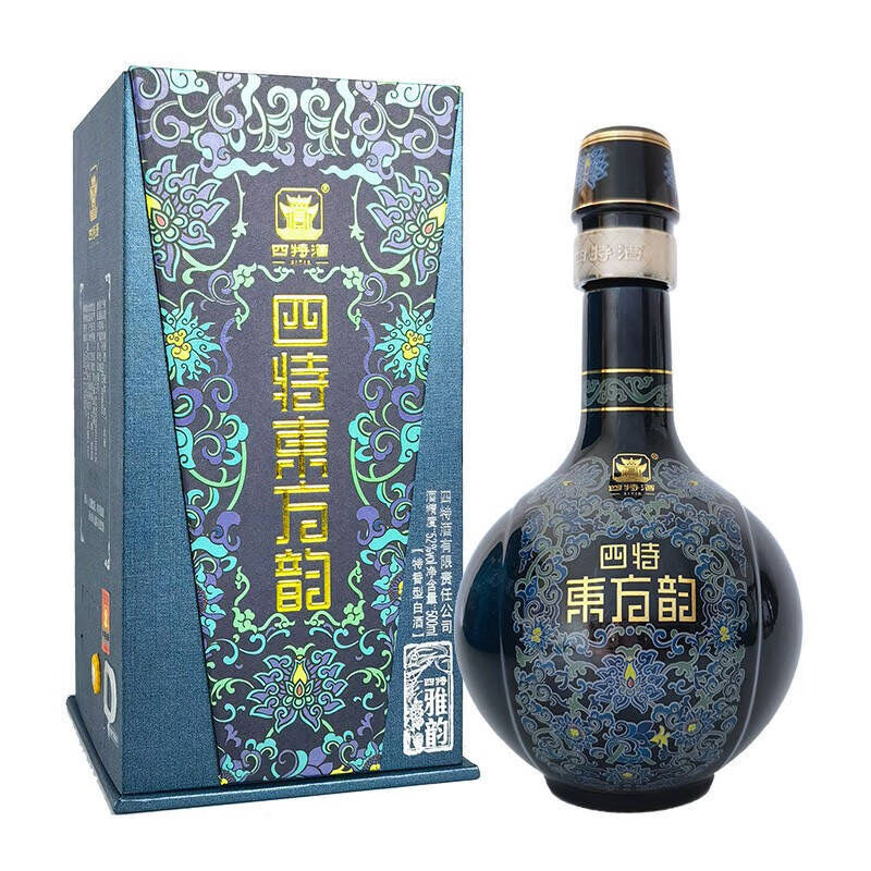 江西四特酒四特东方韵雅韵45度52度500ml2瓶特香型白酒52度1瓶1瓶