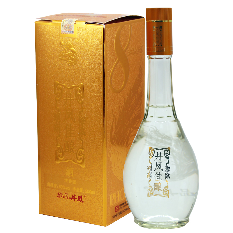 丹凤高粱酒丹凤佳酿8珍品50度浓香型白酒礼盒装厦门高粱酒亚酿原箱
