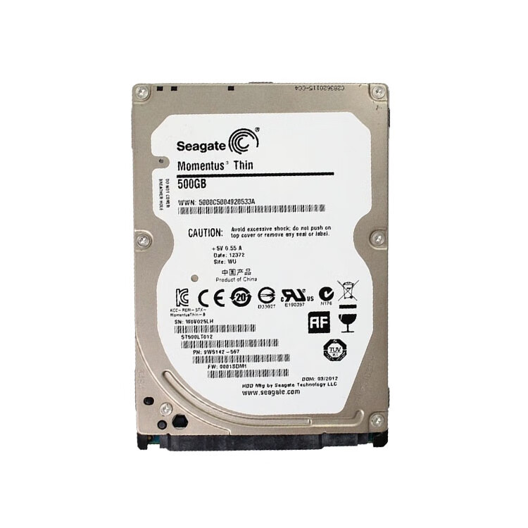 seagate500g硬盘,barracuda硬盘 seagate希捷st500lt012500gb笔记本硬盘500g机械25寸电脑硬盘