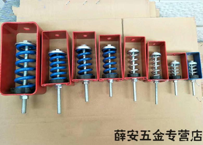 吊式阻尼弹簧减震器吊架空调风机盘管丝杆吊装减振吊钩xhs4承重5080kg