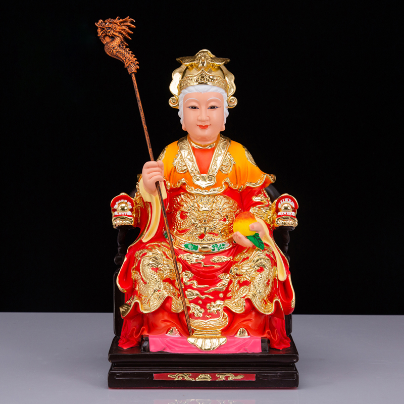 泰山奶奶神像泰山奶奶神像碧霞元君泰山老奶奶居家供奉脂摆件泰山娘娘