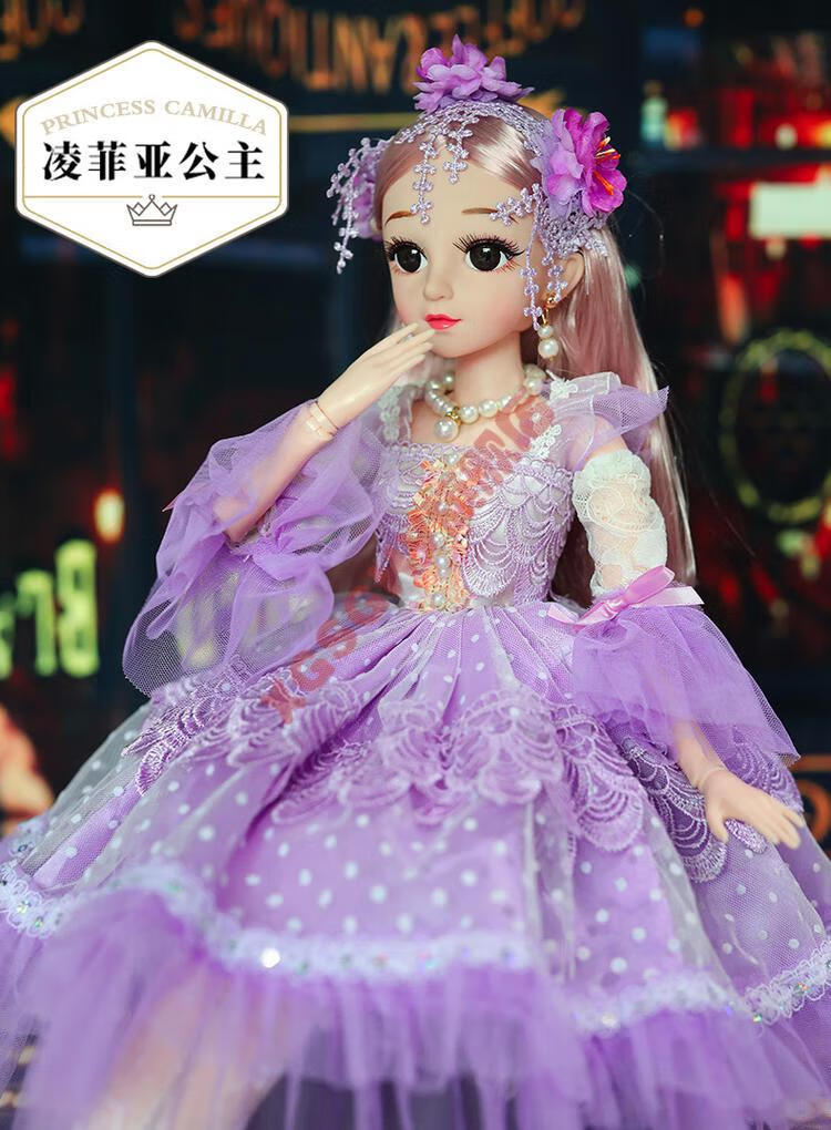 2022新款迪美芭比娃娃60厘米迪美芭比洋娃娃大号超大套装女孩公主仿真