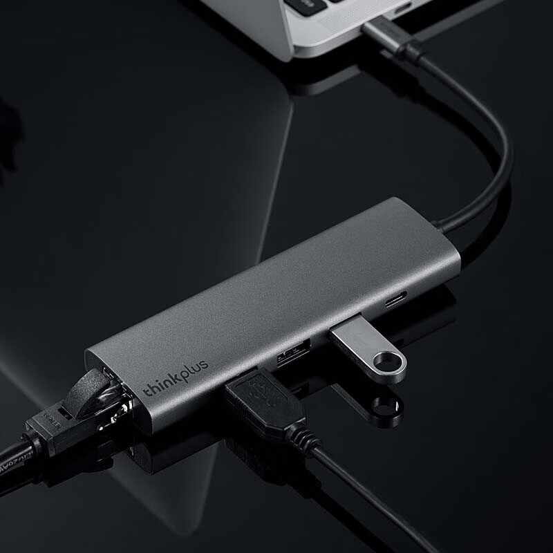 联想（Lenovo）usb 扩展接头 USB3.0转千兆网口拓展