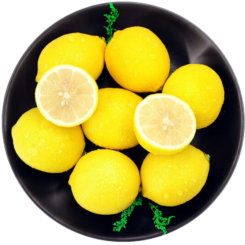 拾枝鲜优选四川安岳黄柠檬 单果90g起 新鲜水果 5斤 中大果（90g+） 酸爽爆汁 VC满满