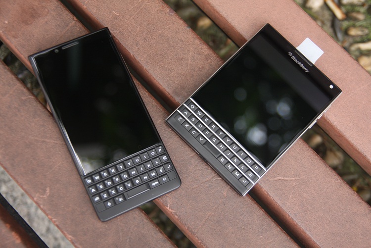 琦莎blackberry黑莓key2国行电信双卡双待通4g安卓官方旗舰手机灰蓝