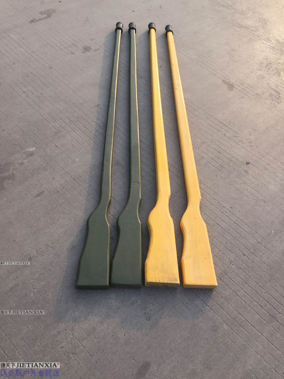 军训刺杀木枪军校训练用模型枪托仿道具 加厚木枪4cm