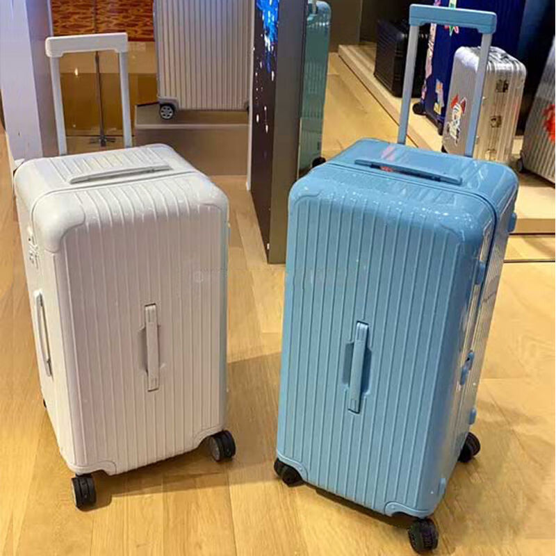 行李箱50英寸超大容量80英寸拉杆密码加厚旅行箱大号箱子30英寸玫瑰金