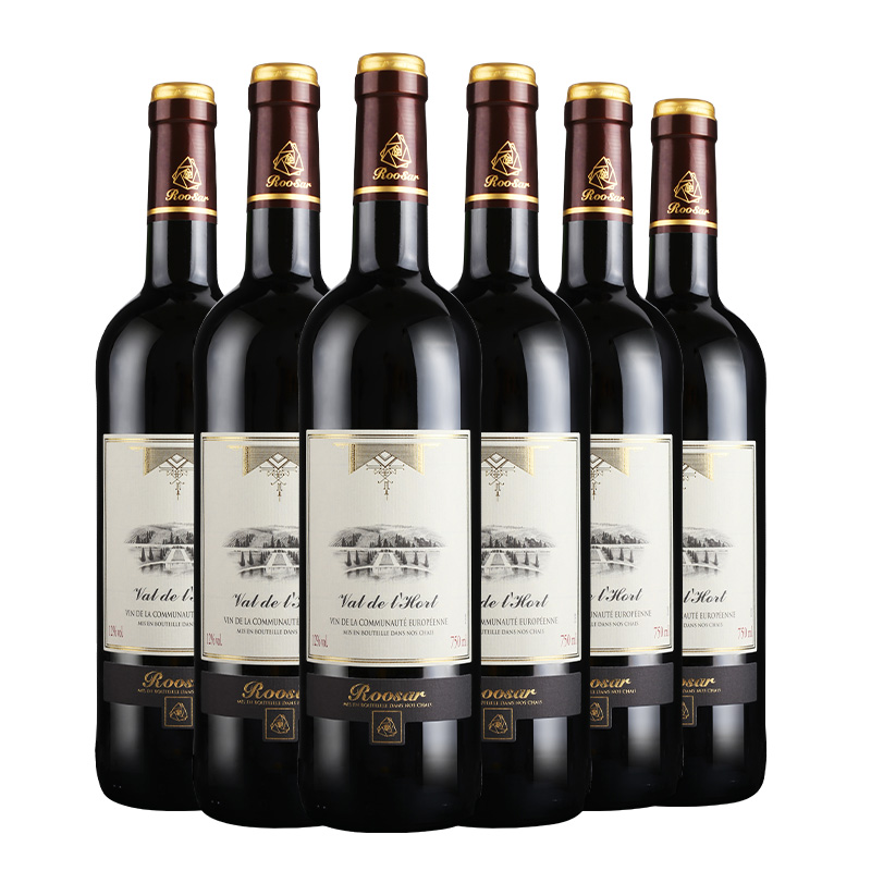 法国原瓶进口罗莎玛索干红葡萄酒整箱 券后仅