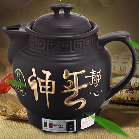 全自动中药壶药罐炖药壶熬药电砂锅熬药锅煎药壶电药锅中药煲药壶 4l