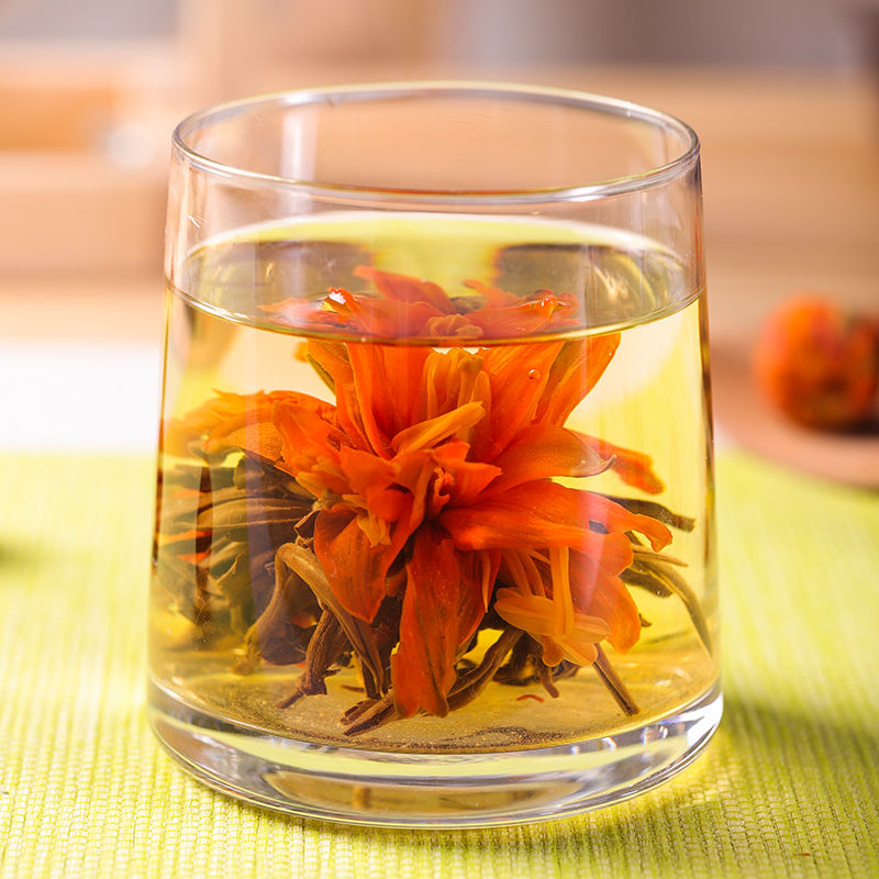 金丝宝塔滇红茶250g百合宝塔菊花绣球龙珠金芽蜜香金丝功夫茶滇红百合
