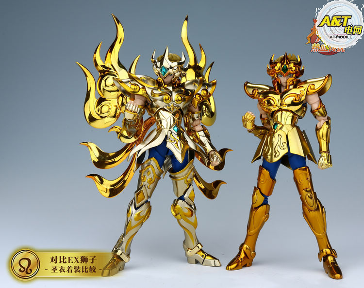 圣斗士星矢万代全新圣衣神话黄金魂神狮子座ex艾欧里亚三大神特典日版