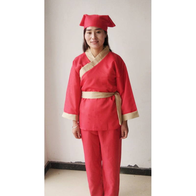 掌柜服装黑色 180cm  品牌: 挺洁 商品名称:店小二古装汉服古代家丁