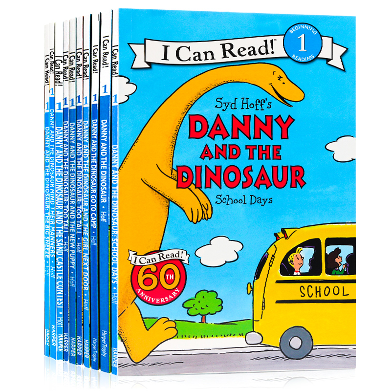 图片[1]-I Can read分级读物Danny and the Dinosaur 恐龙系列汪培珽推荐（PDF+MP3下载）-油桃圈