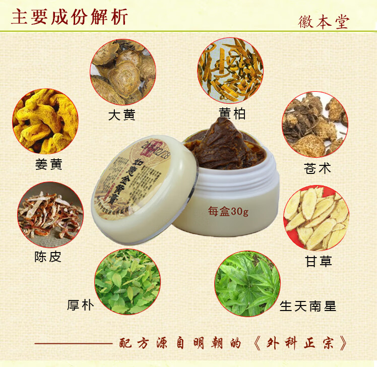如意金黄膏如意金黄膏奶结乳房肿-块乳痈附睾毛囊等发炎疮红肿疼痛