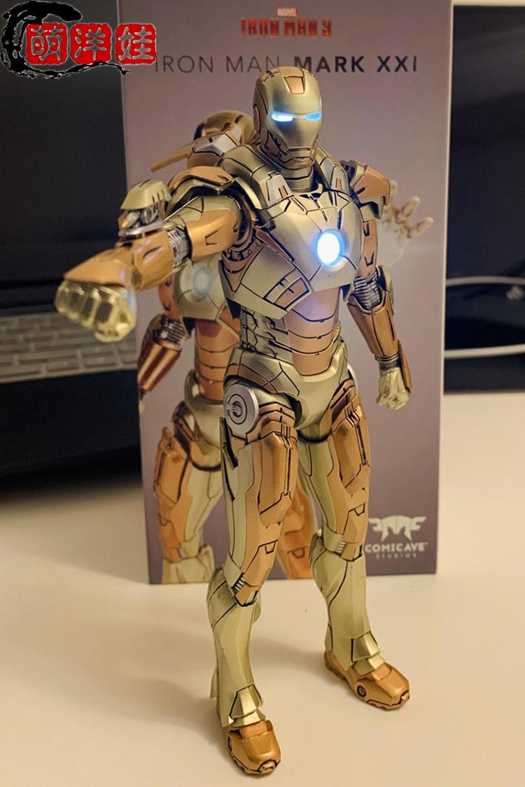 comicave112cs钢铁侠mk21手办合金漫威正版周边兵人模型人偶现货
