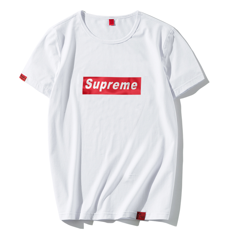 欧美潮牌superman短袖印花T恤