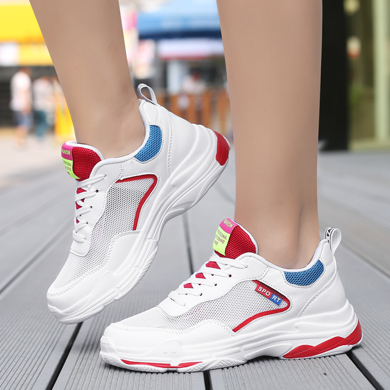 品牌2018夏季新款女ins超火鞋子韩版运动鞋