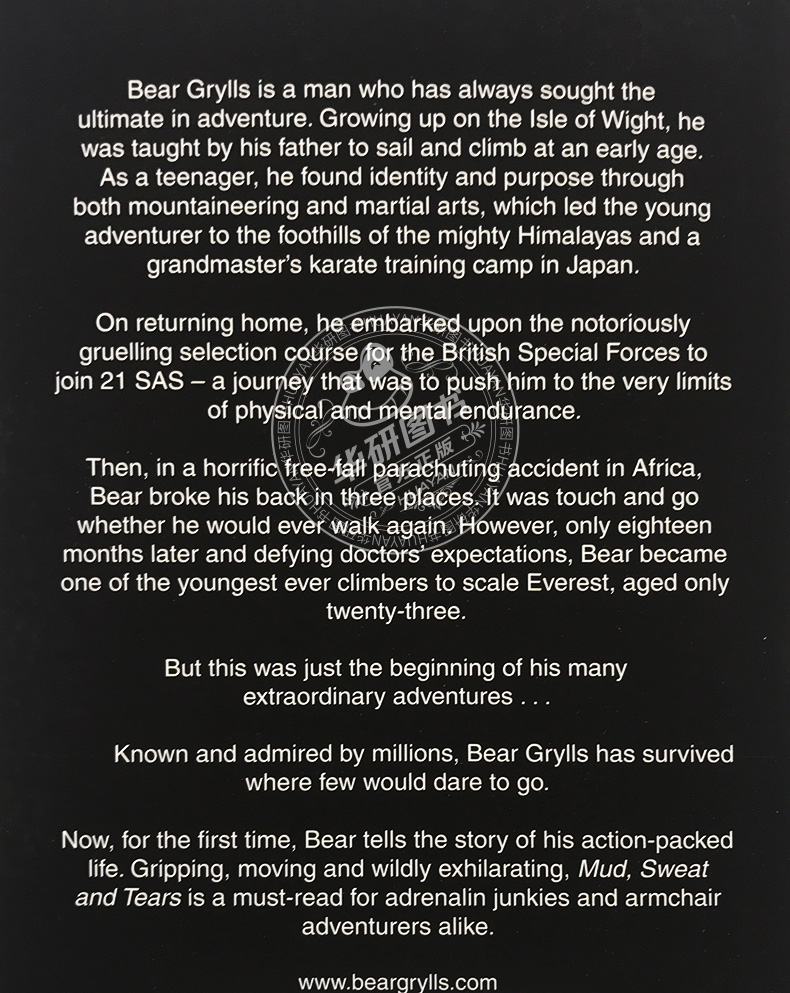 英文原版荒野求生mud Sweat And Tears 摘要书评试读 京东图书