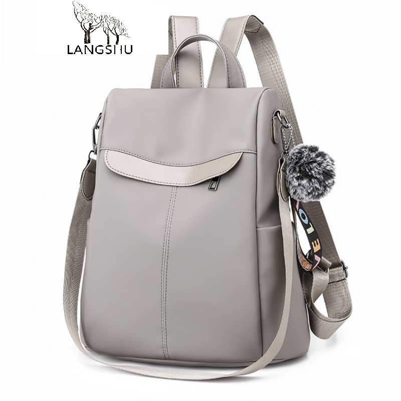 狼速(langshu)轻奢品牌季新品女士双肩包