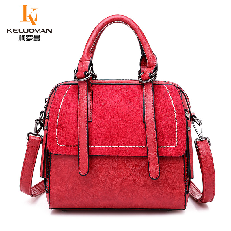 柯罗曼女包新款潮流单肩包女简约斜挎包包女复