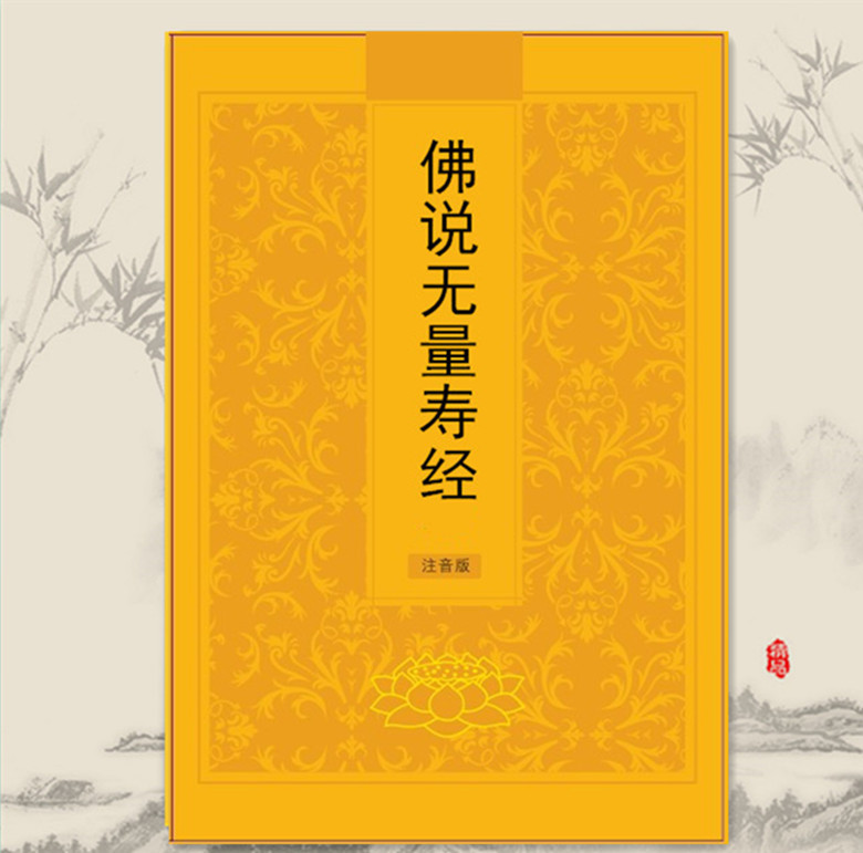十方清梵 佛说无量寿经 大字简体拼音横版简装注音佛教经书 佛说无量