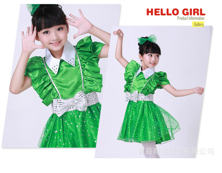 幼儿园诗歌朗诵服装六一新款儿童演出服中小学生合唱图片