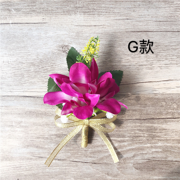 商务会议贵宾胸花高端商务男士胸花嘉宾襟花会议年会活动开幕开业庆典