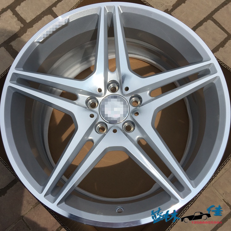 kvs点滨奔驰c63amg锻造轮毂a45 s63 c200l e300 s320