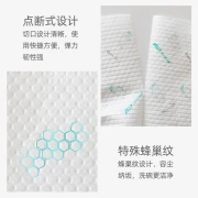 Xiaozhijia seazons disposable lazy rag dry and wet dual-use widened and thickened water-absorbing point break type non-shedding water-absorbing models 50 pieces 3 rolls