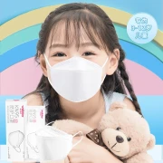 WELLDAY children's masks three-dimensional masks 10 boxes of independent packaging anti-fog and haze anti-dust four-layer protection children KN95-four-layer protection 30 pieces