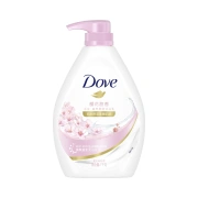 Dove deep moisturizing shower gel set deep 1kg + cherry blossom 1kg free 190mlx2 + washing and care 50mlx2