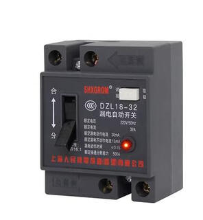 Leakage DZ18-32A/20A old-style old-fashioned leakage switch protector electric box cable tray leakage 2P 20A Leakage DZ18-32A/20A old-style old-fashioned leakage switch protector electric box cable tray leakage 2P 20A