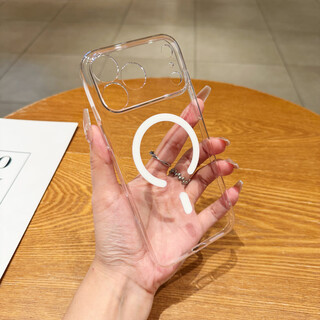 Si Huanke is suitable for Apple 17ProMax mobile phone case, Eagle Eye magnetic suction iphone17promax mobile phone case, suitable for transparent all-inclusive transparent 17promax mobile phone case 
Si Huanke is suitable for Apple 17ProMax mobile phone case, Eagle Eye magnetic suction iphone17promax mobile phone case, suitable for transparent all-inclusive transparent 17promax mobile phone case