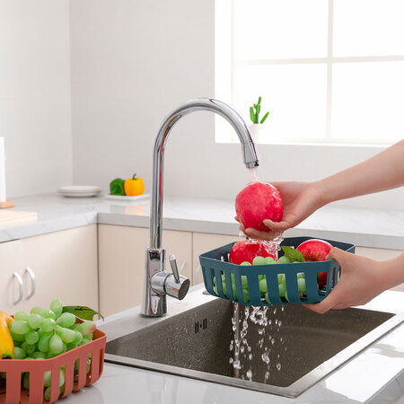 Jiayi Nordic Simple Fruit Basket Fruit Disc Creative Fruit Basin Leal Water Basket Filter Fruit and Vegetable Basket Living Room Snack Disk Storage Frame 2 Pack - DP41212-JB Jiayi Nordic Simple Fruit Basket Fruit Disc Creative Fruit Basin Leal Water Basket Filter Fruit and Vegetable Basket Living Room Snack Disk Storage Frame 2 Pack - DP41212-JB