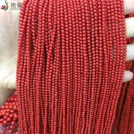 Yanhao natural sardine red coral beads DIY jewelry beads complete size no dyeing no optimization fidelity coral factory self-sale support re-inspection coral beads natural coral beads fidelity 6-6.5mm 1 piece Yanhao natural sardine red coral beads DIY jewelry beads complete size no dyeing no optimization fidelity coral factory self-sale support re-inspection coral beads natural coral beads fidelity 6-6.5mm 1 piece
