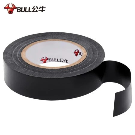 Bull BULL electrical tape PVC electrical insulation tape flame retardant low temperature black 9 meters 10 packs Bull BULL electrical tape PVC electrical insulation tape flame retardant low temperature black 9 meters 10 packs