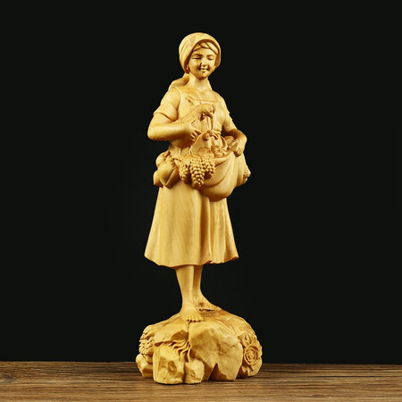 Small leaf yellow poplar carving is full of beauty ordered home living room wood decoration modern beauty like collectible Small leaf yellow poplar carving is full of beauty ordered home living room wood decoration modern beauty like collectible