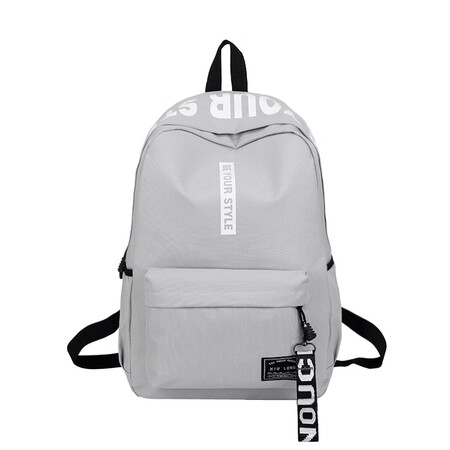 2020 new school bag men's backpack female junior high school students start school bag casual simple fashion trend canvas bag backpack all-match high school students black with sachet + bear ornament 2020 new school bag men's backpack female junior high school students start school bag casual simple fashion trend canvas bag backpack all-match high school students black with sachet + bear ornament