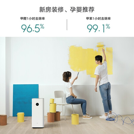 Mijia Mi Air Purifier F1 powerfully filters formaldehyde, sterilizes and removes formaldehyde, real-time display of air status, Mijia APP intelligent control AC-MD1-SC Mijia Mi Air Purifier F1 powerfully filters formaldehyde, sterilizes and removes formaldehyde, real-time display of air status, Mijia APP intelligent control AC-MD1-SC