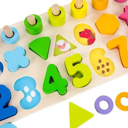 Fubai 3 in 1 Pairing Board Infant Montessori Early Education Educational Toys Boys and Girls Baby Building Blocks Puzzle Number Shape Color Enlightenment Cognitive Intelligence Children Development Birthday Gift Fubai 3 in 1 Pairing Board Infant Montessori Early Education Educational Toys Boys and Girls Baby Building Blocks Puzzle Number Shape Color Enlightenment Cognitive Intelligence Children Development Birthday Gift