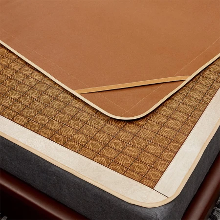 Jiuzhou Deer Home Textile Mat Summer Mat Three-piece Set Folding Mat 1.5m Bed Rattan Mat Double Air Conditioner Jiuzhou Deer Home Textile Mat Summer Mat Three-piece Set Folding Mat 1.5m Bed Rattan Mat Double Air Conditioner