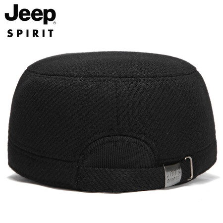 Jeep JEEP hat men's flat cap casual outdoor peaked cap travel sun hat A0146 black Jeep JEEP hat men's flat cap casual outdoor peaked cap travel sun hat A0146 black