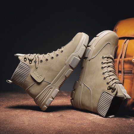 克 Male Boots Men's Shoes Autumn Winter New Leisure Shoes Men's British Wind Martin Boots Men's Thicks Handshable Shoes High Sales Shoes Male Trend Trend Trend Boots Male 2901 Sand 41 克 Male Boots Men's Shoes Autumn Winter New Leisure Shoes Men's British Wind Martin Boots Men's Thicks Handshable Shoes High Sales Shoes Male Trend Trend Trend Boots Male 2901 Sand 41