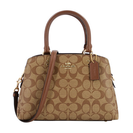 Coach COACH Luxury Ms. Ms. Women's Messenger Messenger Light Brown PVC 91494 IME74 Coach COACH Luxury Ms. Ms. Women's Messenger Messenger Light Brown PVC 91494 IME74