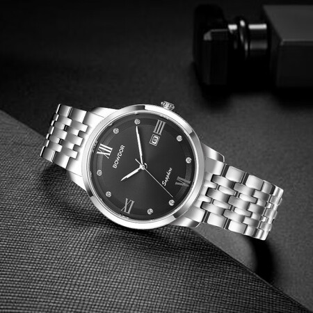 Baoduo BOWDOR Watch Men's Simple Series Men's Watch Rose Steel Band Strap Classic Fashion Casual Imported Quartz Movement Waterproof Couple Watch National Watch BD:99092G-PPBP Men's Watch Baoduo BOWDOR Watch Men's Simple Series Men's Watch Rose Steel Band Strap Classic Fashion Casual Imported Quartz Movement Waterproof Couple Watch National Watch BD:99092G-PPBP Men's Watch